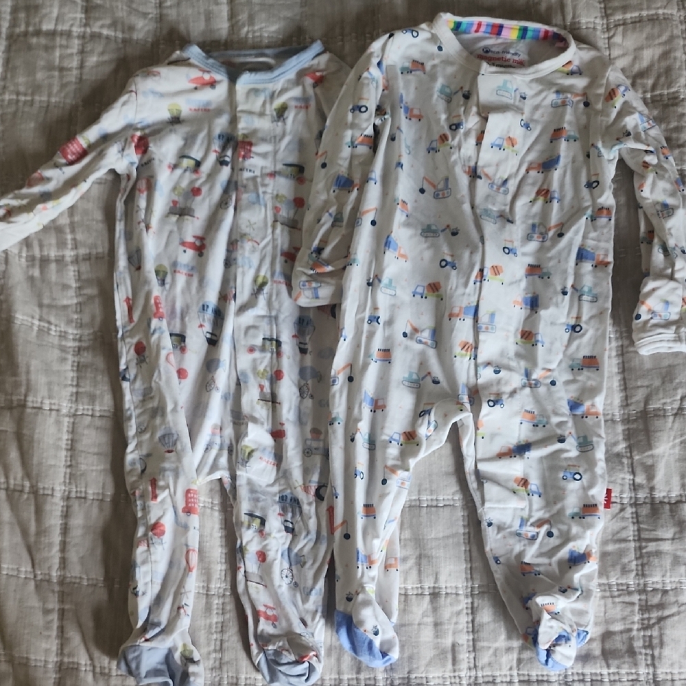 Magnetic Me Colorful Print Footies